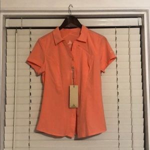Coral outdoor blouse